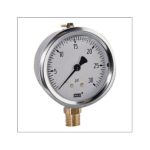 100 mm Dial Pressure Gauge with Range 0 to 100 kg