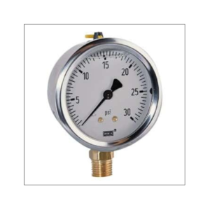 100 mm Dial Pressure Gauge with Range 0 to 280 kg