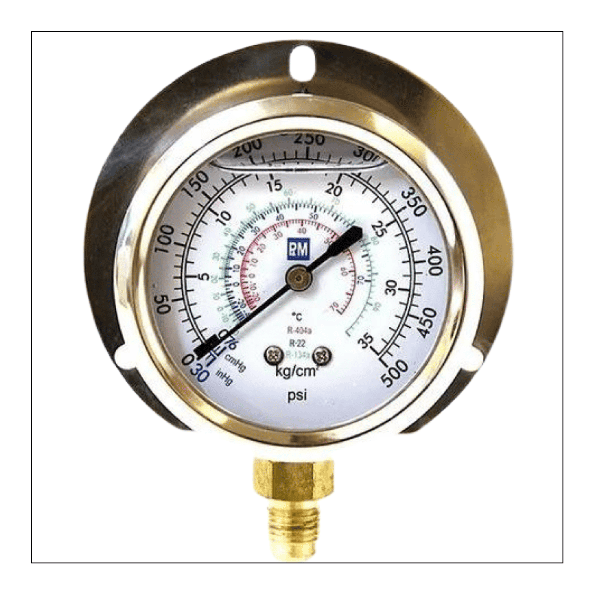 Wika Pressure Gauge 63mm Dial 0 100 Kg Range Flotronics 6160